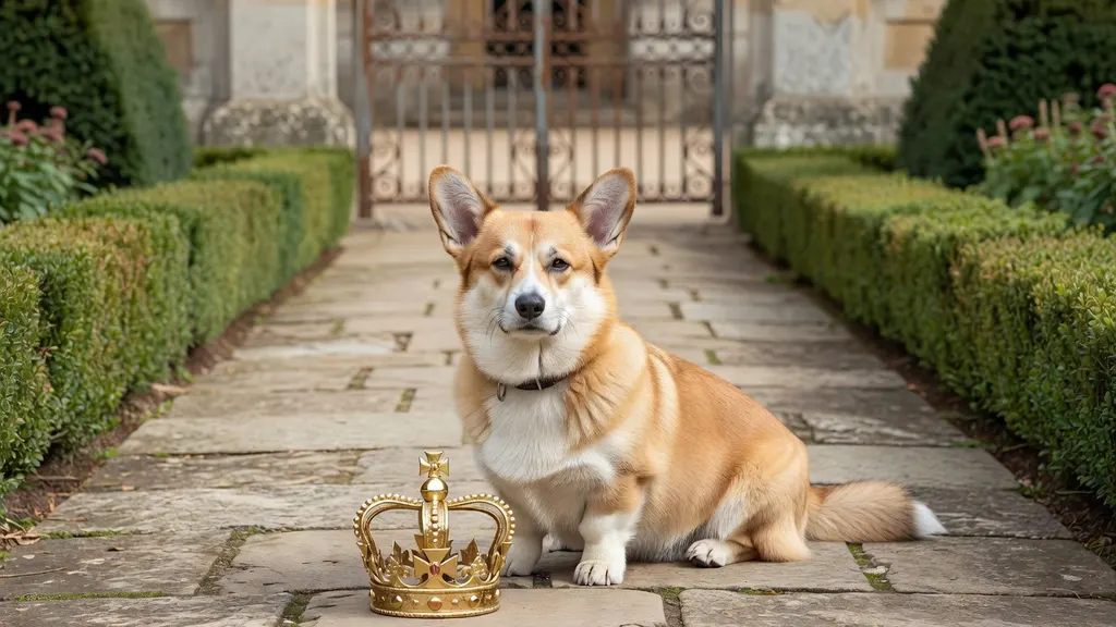 Corgi pies królewski