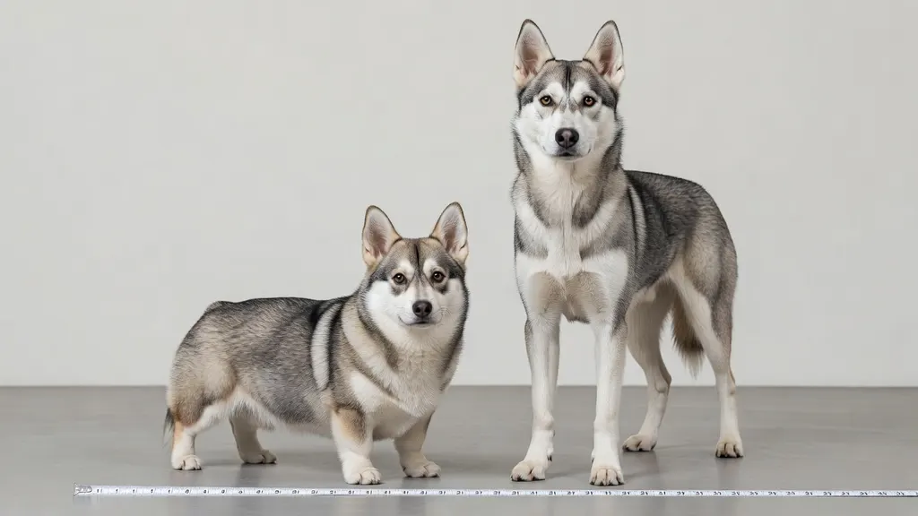 Mieszaniec husky i corgi