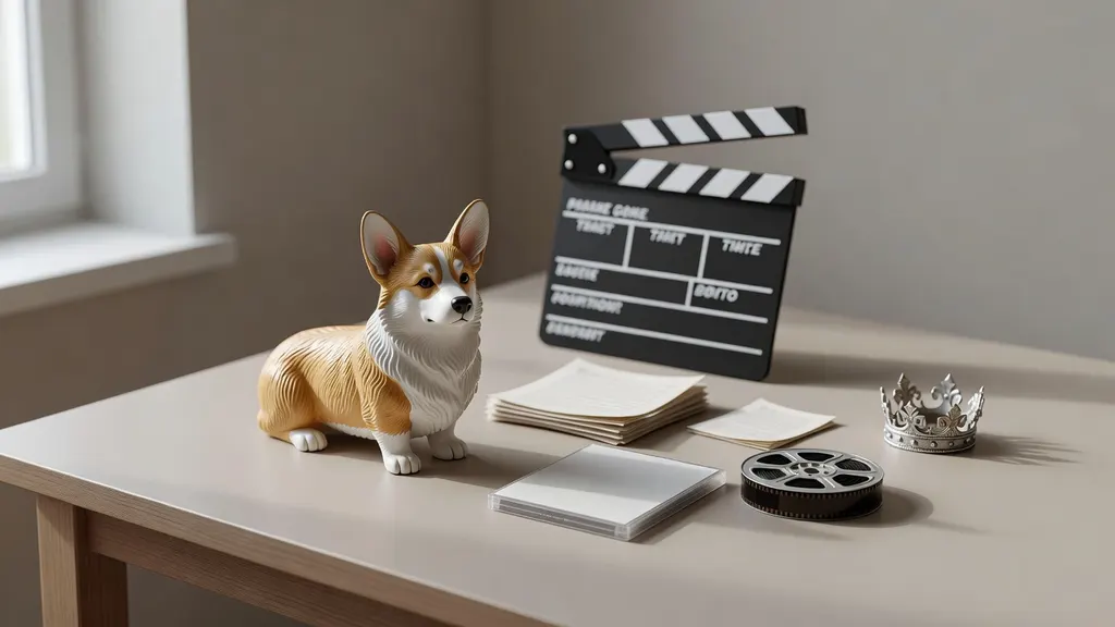 Pies królewski corgi film