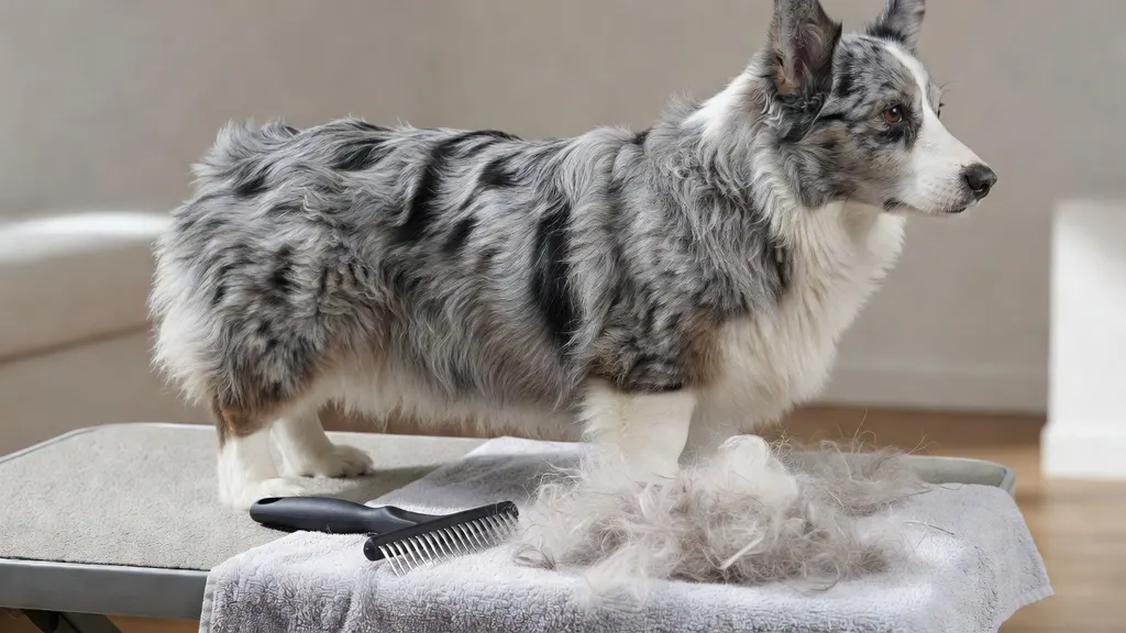 Szary Corgi Pielęgnacja