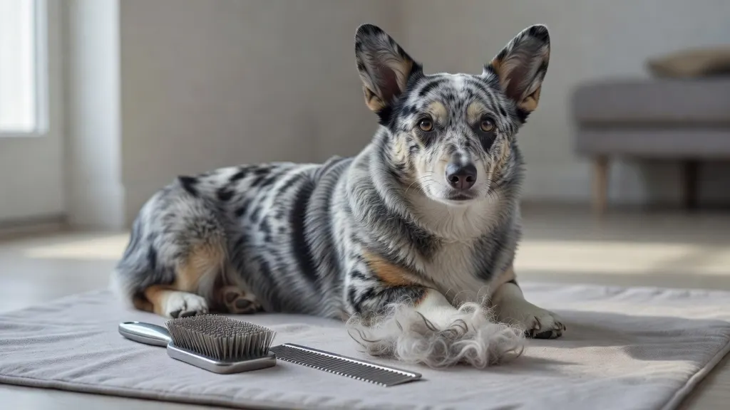 Szary Corgi Pielęgnacja