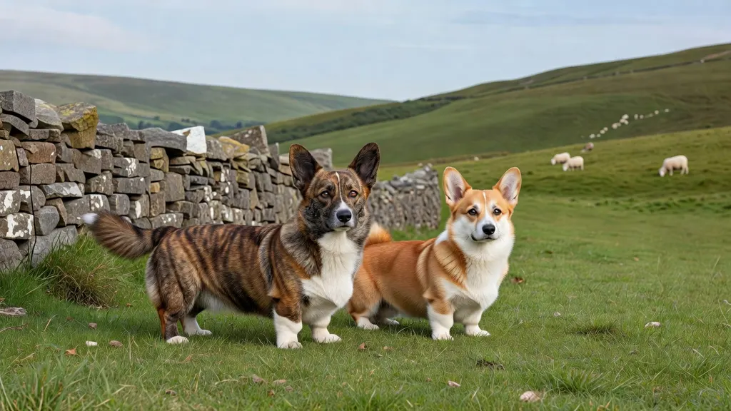 Welsh Corgi Cardigan Pembroke Historia Rasy