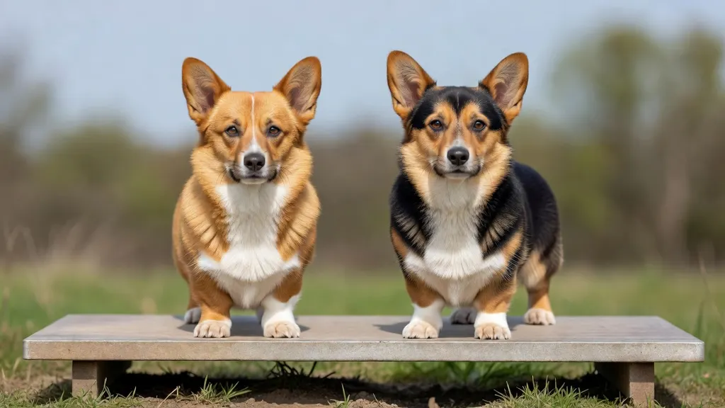 Welsh corgi pembroke kolory